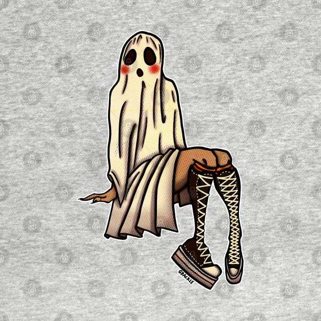 Sneaker Ghost (Medium Version) by Jan Grackle